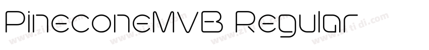 PineconeMVB Regular字体转换 PineconeMVB Regular字体转换